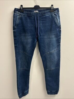Simons Dark Blue Relaxed Jogger Jeans